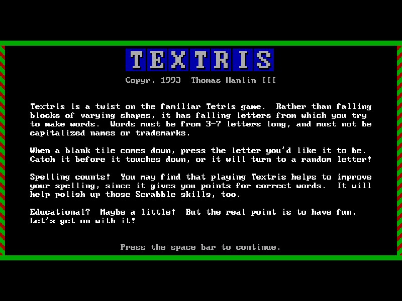 Textris (original)